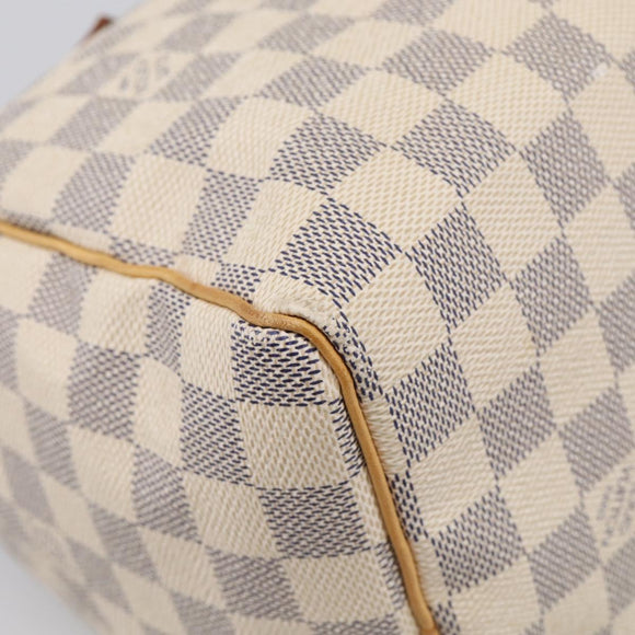 LOUIS VUITTON Damier Azur Speedy 25 Hand Bag N41534 LV Auth ep17053A