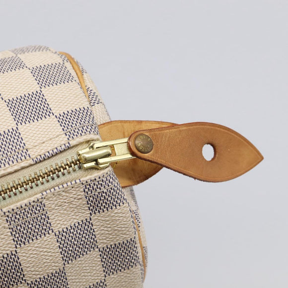 LOUIS VUITTON Damier Azur Speedy 25 Hand Bag N41534 LV Auth ep17053A