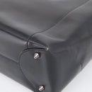 Christian Dior Maris Pearl Hand Bag Leather 2way Black Silver Auth ep17063-12