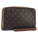 LOUIS VUITTON Monogram Orsay Clutch Bag M51790 LV Auth ep17071-1