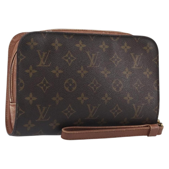 LOUIS VUITTON Monogram Orsay Clutch Bag M51790 LV Auth ep17071