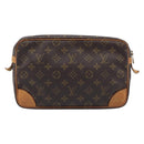 LOUIS VUITTON Monogram Compiegne 28 Clutch Bag M51845 LV Auth ep17072-3