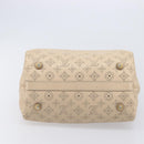 LOUIS VUITTON Mahina Shiels PM Hand Bag Leather Beige M93818 LV Auth ep17082-10
