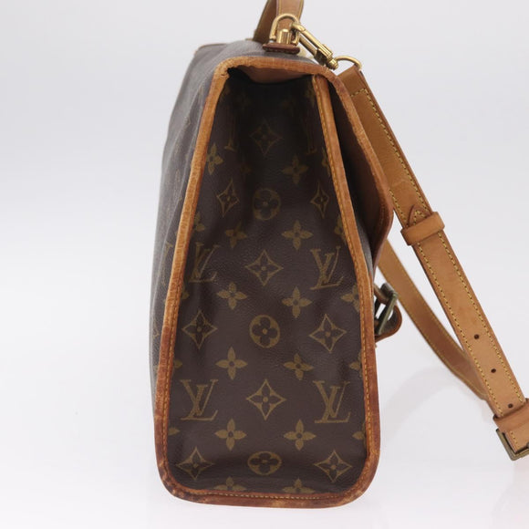 LOUIS VUITTON Monogram Beverly Hand Bag 2way M51121 LV Auth ep17086
