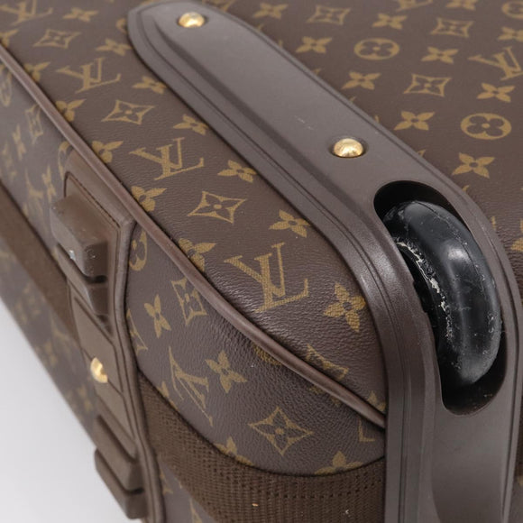 LOUIS VUITTON Monogram Pegas 55 Suitcase M23297 LV Auth ep17098A