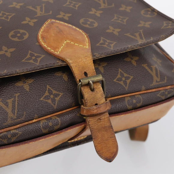 LOUIS VUITTON Monogram Cartouchiere GM Shoulder Bag M51252 LV Auth ep17104