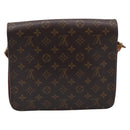 LOUIS VUITTON Monogram Cartouchiere GM Shoulder Bag M51252 LV Auth ep17104-3