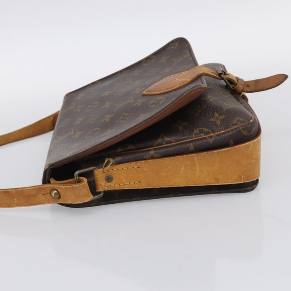 LOUIS VUITTON Monogram Cartouchiere GM Shoulder Bag M51252 LV Auth ep17104