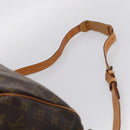 LOUIS VUITTON Monogram Keepall Bandouliere 60 Boston Bag M41412 LV Auth ep17110-12