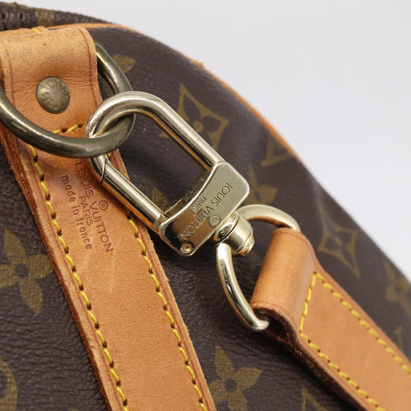 LOUIS VUITTON Monogram Keepall Bandouliere 60 Boston Bag M41412 LV Auth ep17110