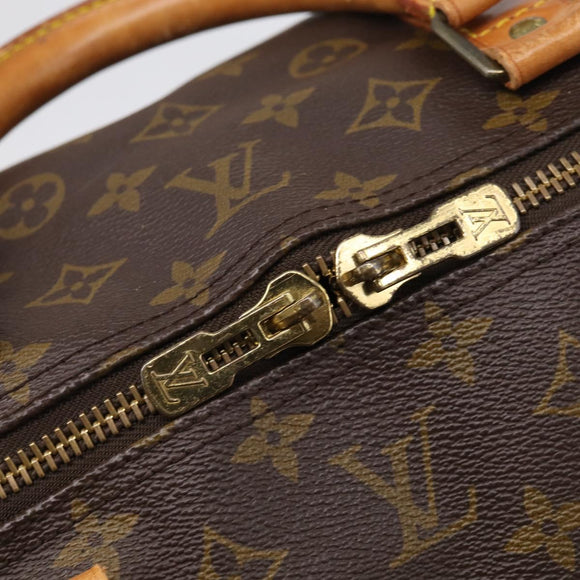 LOUIS VUITTON Monogram Keepall Bandouliere 60 Boston Bag M41412 LV Auth ep17110