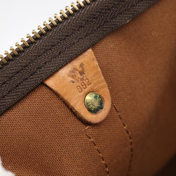 LOUIS VUITTON Monogram Keepall Bandouliere 60 Boston Bag M41412 LV Auth ep17110