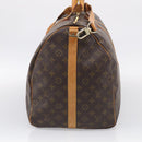 LOUIS VUITTON Monogram Keepall Bandouliere 60 Boston Bag M41412 LV Auth ep17110-4