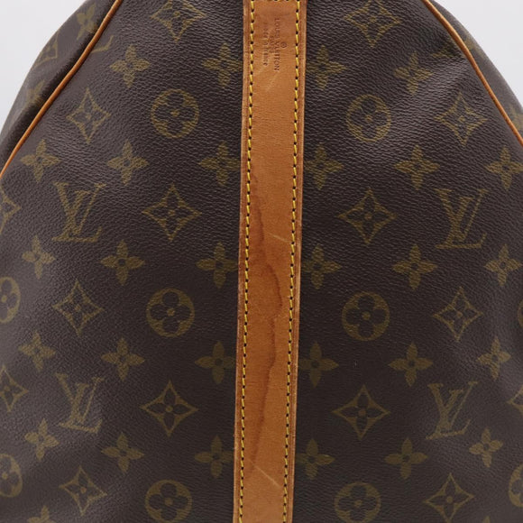 LOUIS VUITTON Monogram Keepall Bandouliere 60 Boston Bag M41412 LV Auth ep17110