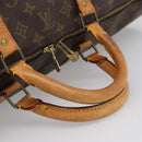 LOUIS VUITTON Monogram Keepall Bandouliere 60 Boston Bag M41412 LV Auth ep17110-8