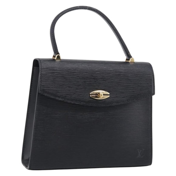 LOUIS VUITTON Epi Malesherbes Hand Bag Black M52372 LV Auth ep17112A