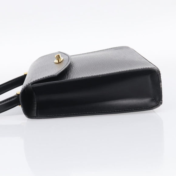 LOUIS VUITTON Epi Malesherbes Hand Bag Black M52372 LV Auth ep17112A