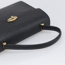 LOUIS VUITTON Epi Malesherbes Hand Bag Black M52372 LV Auth ep17112A-7