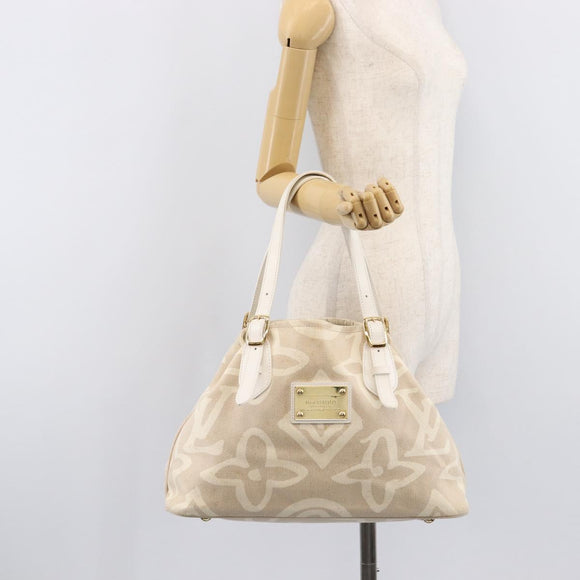 LOUIS VUITTON Cruise Line Taicienne PM Bag Canvas Sabre M95674 LV Auth ep17117A