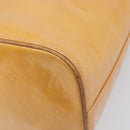 LOUIS VUITTON Vernis Houston Bag Marshmallow Pink M91302 LV Auth ep17119-13