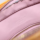 LOUIS VUITTON Vernis Houston Bag Marshmallow Pink M91302 LV Auth ep17119-18
