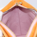 LOUIS VUITTON Vernis Houston Bag Marshmallow Pink M91302 LV Auth ep17119-20