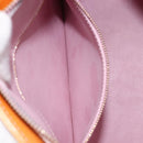 LOUIS VUITTON Vernis Houston Bag Marshmallow Pink M91302 LV Auth ep17119-23