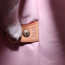 LOUIS VUITTON Vernis Houston Bag Marshmallow Pink M91302 LV Auth ep17119-25