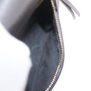 CELINE Micro Belt Hand Bag Leather 2way Gray Gold Auth ep17126V-26