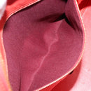 LOEWE Amazona 36 Hand Bag Leather Red Gold Auth ep17132A-22