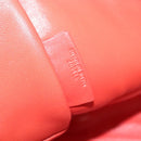 LOEWE Amazona 36 Hand Bag Leather Red Gold Auth ep17132A-24