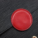 LOUIS VUITTON Epi Hublot Shoulder Bag Black Red M52557 LV Auth ep17135-14