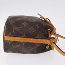 LOUIS VUITTON Monogram Nanonoe Shoulder Bag M81266 LV Auth ep17139A-4