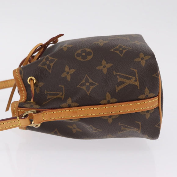 LOUIS VUITTON Monogram Nanonoe Shoulder Bag M81266 LV Auth ep17139A