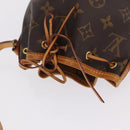 LOUIS VUITTON Monogram Nanonoe Shoulder Bag M81266 LV Auth ep17139A-6