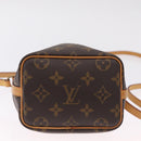 LOUIS VUITTON Monogram Nanonoe Shoulder Bag M81266 LV Auth ep17139A-9