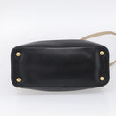 PRADA Hand Bag Leather 2way Beige Gold Auth ep17149V-11