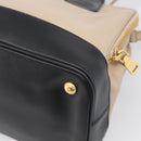 PRADA Hand Bag Leather 2way Beige Gold Auth ep17149V-14