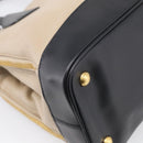 PRADA Hand Bag Leather 2way Beige Gold Auth ep17149V-15
