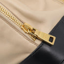 PRADA Hand Bag Leather 2way Beige Gold Auth ep17149V-16