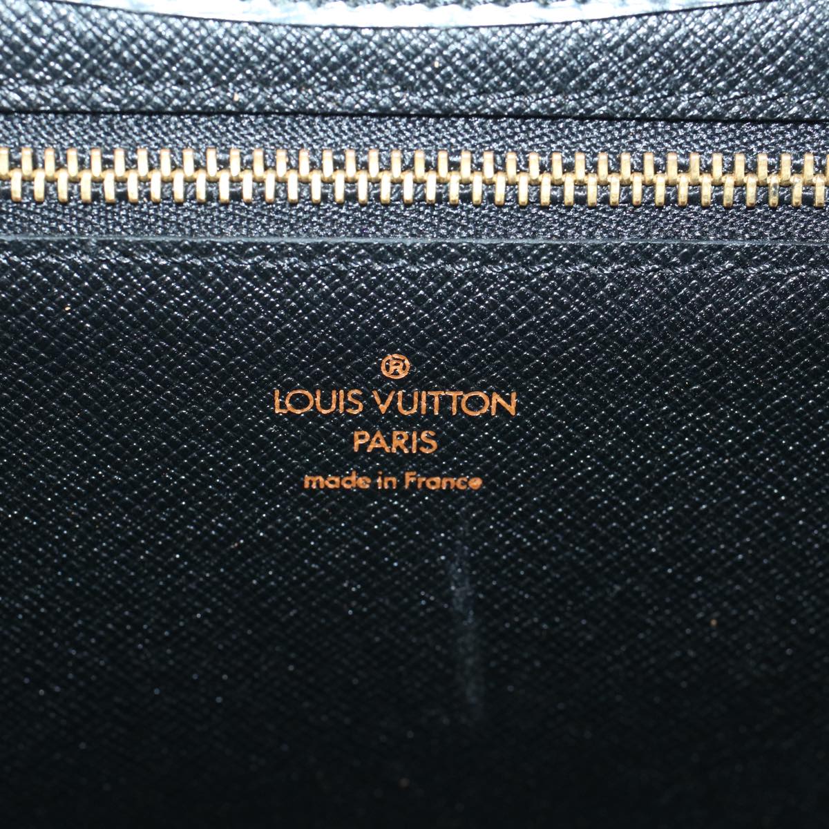 LOUIS VUITTON Epi Art Deco Clutch Bag Black M52632 LV Auth ep1715