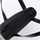PRADA Tote Bag Nylon Black Silver Auth ep17150-6