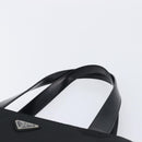 PRADA Tote Bag Nylon Black Silver Auth ep17150-8