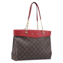 LOUIS VUITTON Monogram Paras Shopper Shoulder Bag M51197 LV Auth ep17152V-1