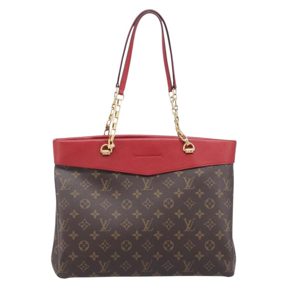 LOUIS VUITTON Monogram Paras Shopper Shoulder Bag M51197 LV Auth ep17152V