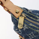 LOUIS VUITTON Monogram Denim Buggy PM Bag Blue M95049 LV Auth ep17172SAV-16