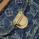 LOUIS VUITTON Monogram Denim Buggy PM Bag Blue M95049 LV Auth ep17172SAV-24