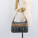 LOUIS VUITTON Monogram Denim Buggy PM Bag Blue M95049 LV Auth ep17172SAV-27