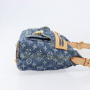 LOUIS VUITTON Monogram Denim Buggy PM Bag Blue M95049 LV Auth ep17172SAV-4