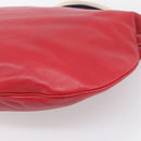 GUCCI Shoulder Bag Leather Red Gold 154401 Auth ep17176A-12